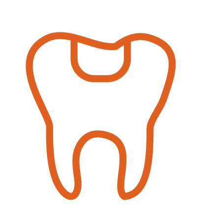 sealant on tooth icon